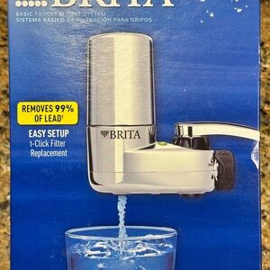 Brita Chrome Faucet Water Filter